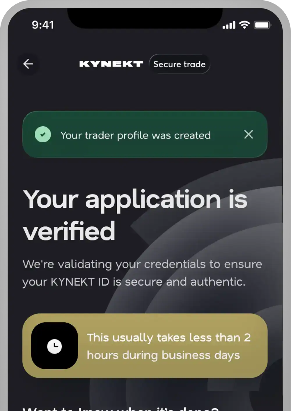 Our Mission Kynetk App